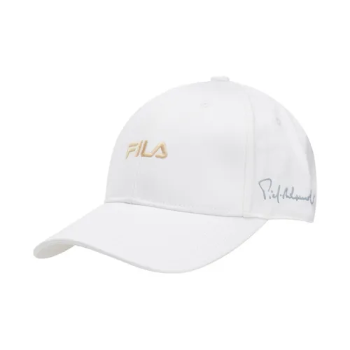 FILA Хлопковые кепки белые мужские
