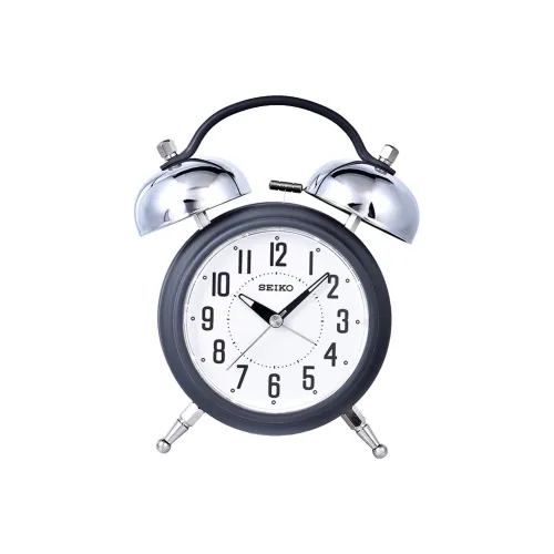 SEIKO Кварцевый механизм пластик будильник унисекс белый QHK051N
