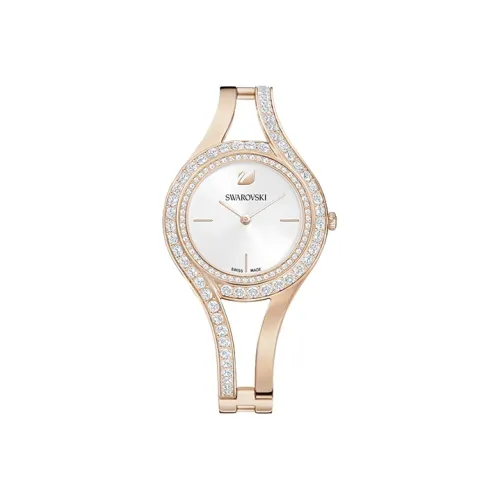 Swarovski UptownEternal Коллекция Наручные часы Кварцевый механизм Металлический ремешок Белый циферблат Женские часы 5377563