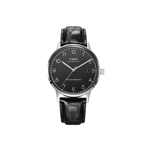 TIMEX Автоматический Механический Механизм Мужские Часы 40мм*12мм Черный