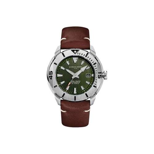 GIORGIOFEDON1919 Автоматический Механический Часы Мужские из Коллекции Submariner 47 мм Зеленые