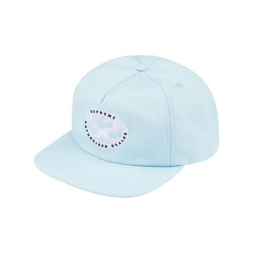 Supreme Хлопковая Смешанная Твил Кепки Унисекс Черный Светло-Синий Хаки Оранжевый Коричневый