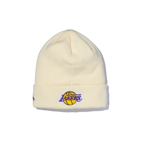 New Era Акриловые Шапки-Бини Бежевого Цвета Унисекс