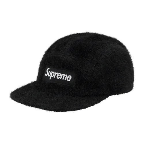 Supreme Искусственный мех Кепки Унисекс Черный