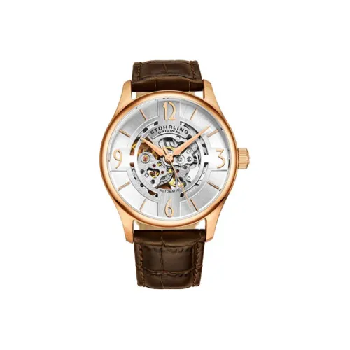 STUHRLING Автоматический механический механизм Мужские часы 42mm*13mm*42mm Скелет