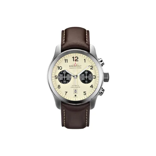 BREMONT Автоматический Механический Мужские Часы из Коллекции Altitude 43mm*16mm Желтые