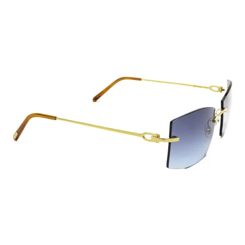 Cartier Sunglasses Золотой Унисекс