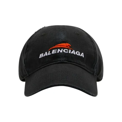 Balenciaga Хлопок Кепки Унисекс Черный