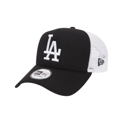 New Era Хлопок Бейсболки Черный/Белый Унисекс