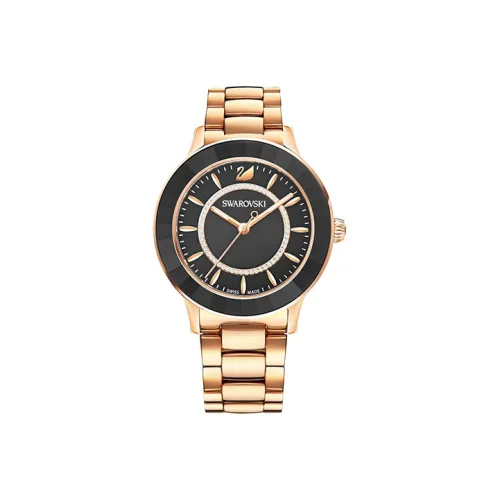 Swarovski UPTOWN Коллекция Наручные часы Кварцевый механизм Металлический ремешок Черный циферблат Унисекс 5414419