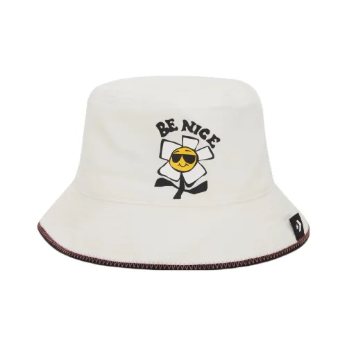 Конверс Cotton Bucket Hats Белый Унисекс