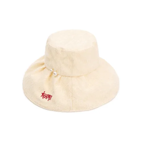 KENMO Хлопок, лен, смесь, шляпы ведра, женские