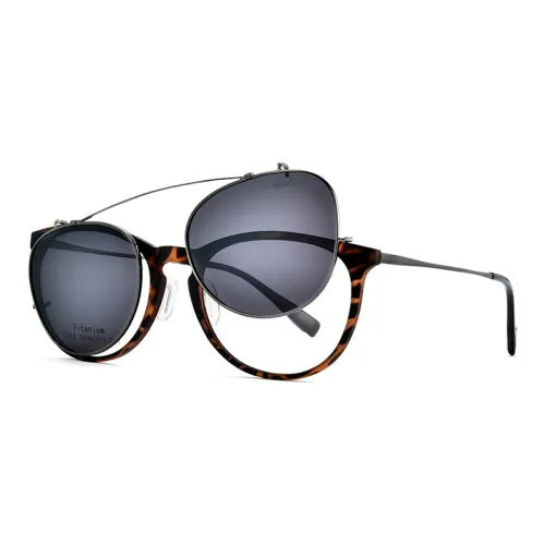 MUZU Титановый сплав ОВАЛЬНЫЕ СОНЦЕЗАЩИТНЫЕ ОКЛЮЧКИ Унисекс