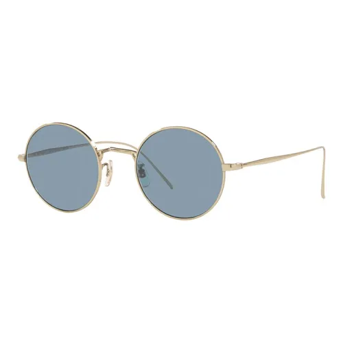 Oliver Peoples Солнцезащитные очки Золотой Унисекс