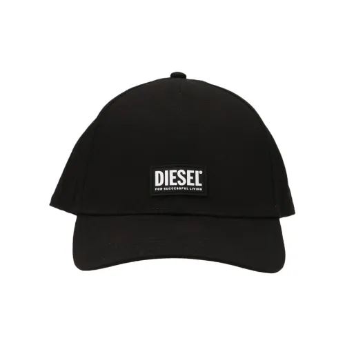 DIESEL Хлопковые кепки черные мужские