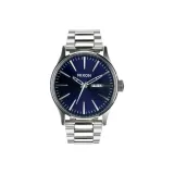 Серебристый/Синий