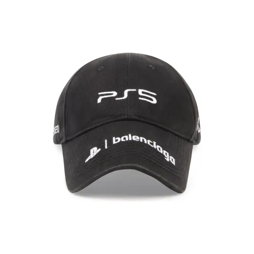 Balenciaga Хлопок Кепки Унисекс Черный