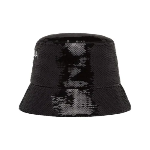 PRADA Cotton Bucket Hats Черные Женские