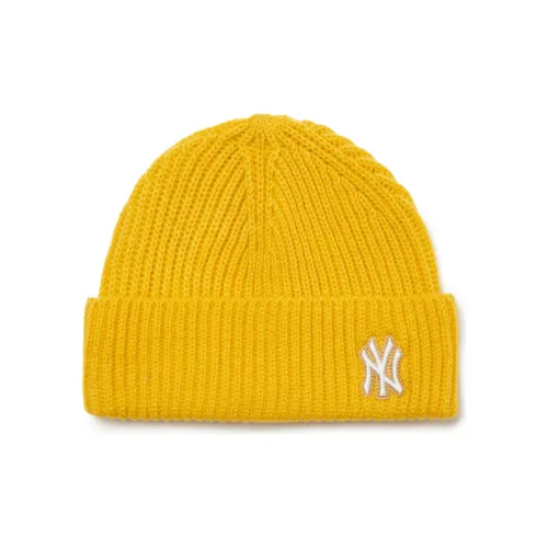 Шапки-бини MLB Base Logo Акрил Унисекс Желтый