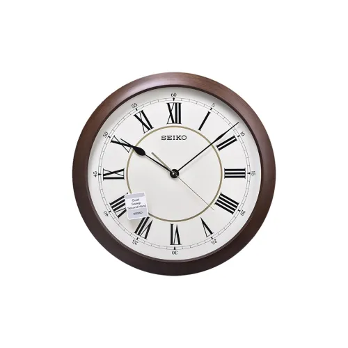 SEIKO Кварцевый механизм, унисекс, настенные часы, белый