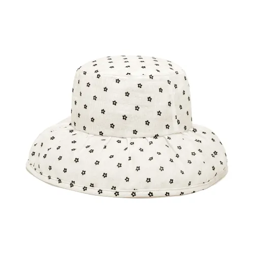 Ace Paul Полиэстер Шляпы ведра Экрю Женские