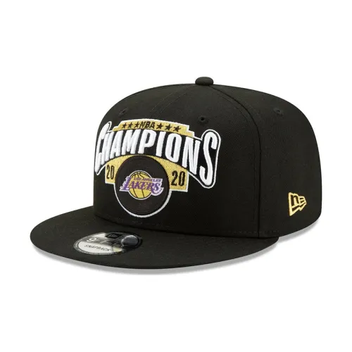 New Era Хлопковые кепки унисекс черные