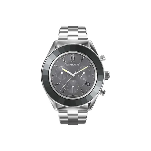 Swarovski Octea Lux Sport Collection Кварцевые часы Металлический ремешок Черный циферблат Унисекс 5610520