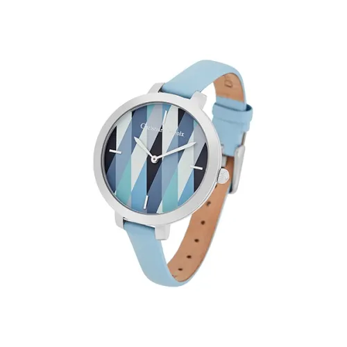 Christian Lacroix Кварцевый механизм Женские часы Синие