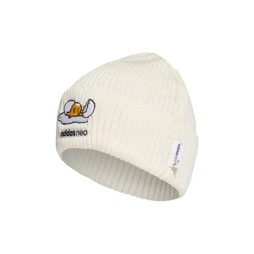 Adidas Neo Полиакриловая кислота Шапки-бини Унисекс Белый