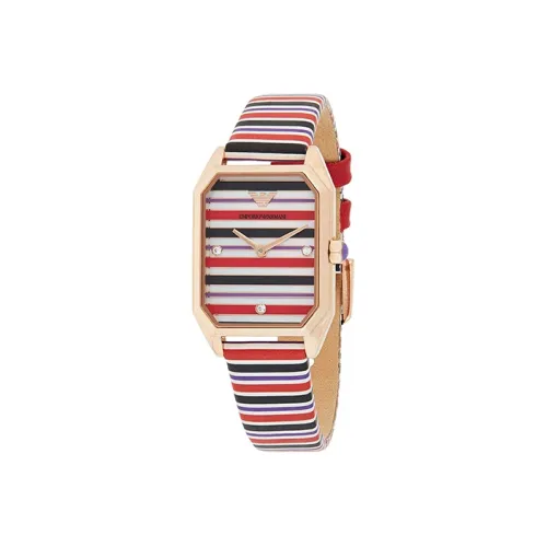 EMPORIO ARMANI Кварцевый механизм Женские часы 24 мм Многоцветные