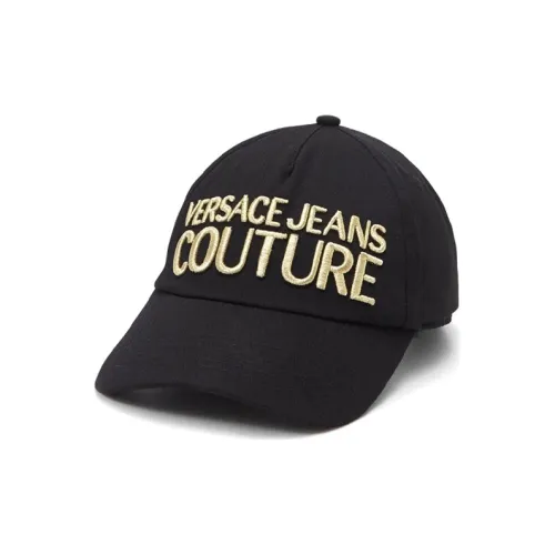 VERSACE JEANS COUTURE Хлопок Бейсболка Черная Унисекс