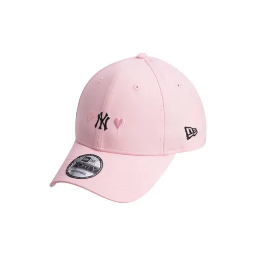 New Era Хлопковые кепки унисекс розовые