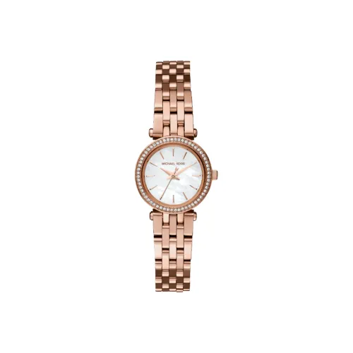 Michael Kors Кварцевый Movement Женские Часы PETITE DAR 26 мм Жемчужная раковина Цвет