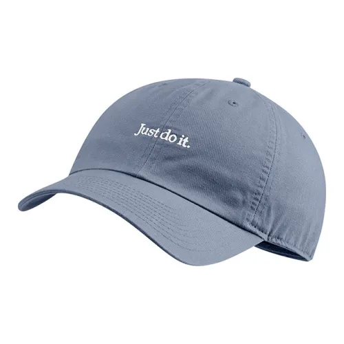 Nike Хлопковые кепки унисекс синие