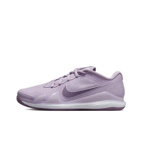 Nike Air Zoom Vapor Pro Shock Absorbers Slip-resistant Abrasion-resistant Low Top Tennis Shoes Women's Purple