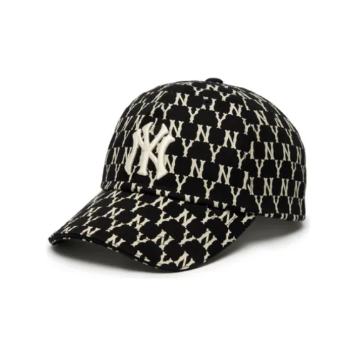 Бейсбольные кепки MLB Base Logo из хлопка унисекс черного цвета