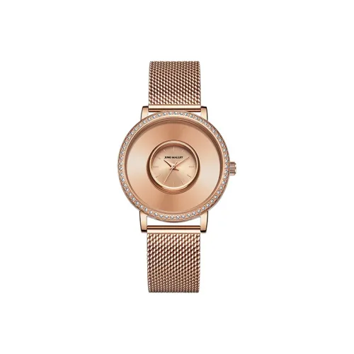 JUNO MALLET· Наручные часы Кварцевый механизм Нержавеющая сталь Ремешок Золотой циферблат Женские часы JM13569 2