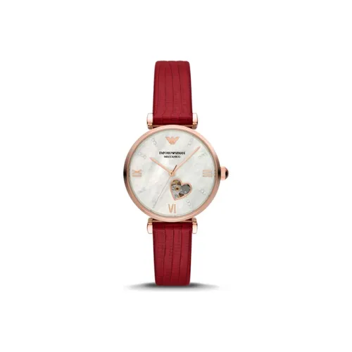 EMPORIO ARMANI Механические часы Movement Женские Машина 34mm*14mm*11mm Жемчужная раковина Цвет