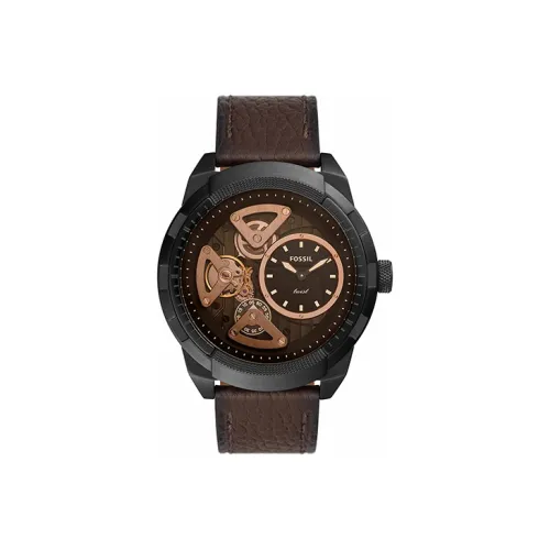 FOSSIL Механические Мужские часы 44mm*44mm*44mm Кофе
