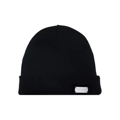 TEAM WANG Шерстяные Шапки Унисекс Черный