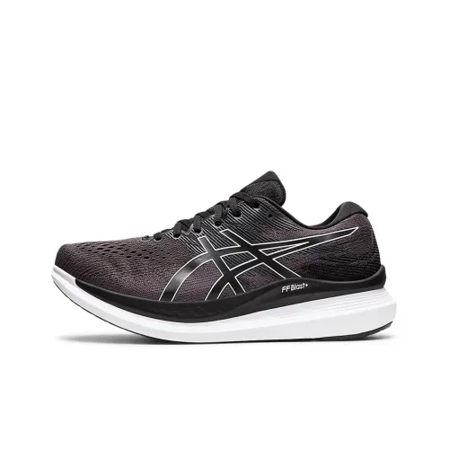 Asics Glideride 3 Устойчивые к истиранию Низкие Беговые кроссовки Мужские Черные