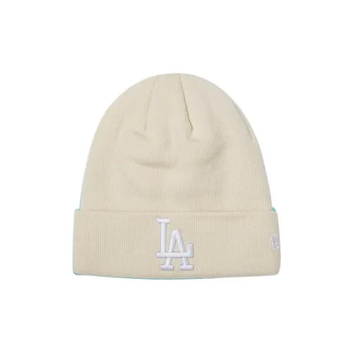 New Era Акриловые Шапки-Бини Кремового Цвета Унисекс