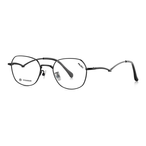 MUZU Чистый титан Нерегулярная форма Оправы для очков Унисекс