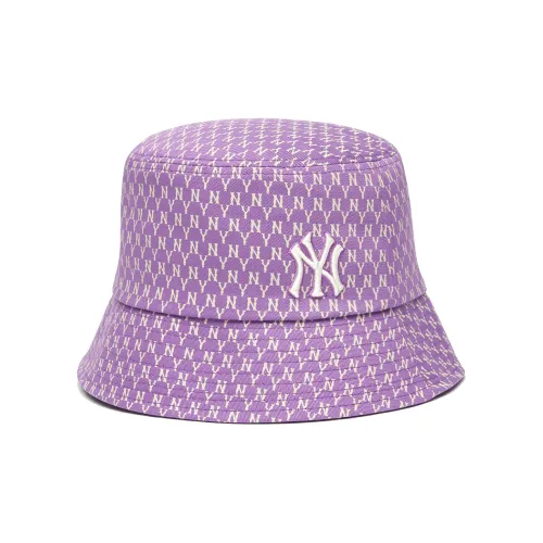 Mlb Base Logo Cotton Bucket Hats Унисекс Фиолетовый