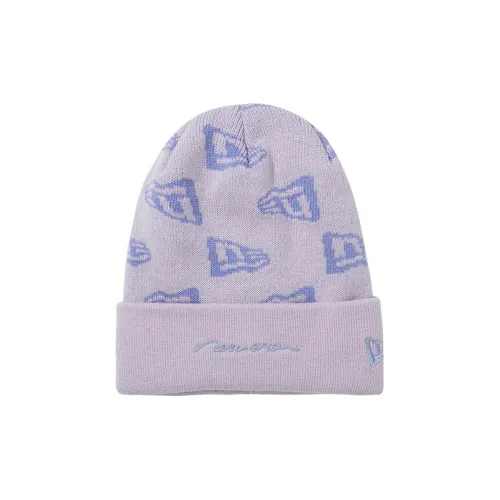 New Era Акриловые Шапки-Бини Фиолетовые Унисекс
