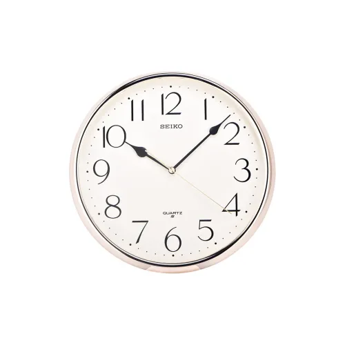 SEIKO Кварцевый механизм Стена Часы Унисекс Белый QXA001G