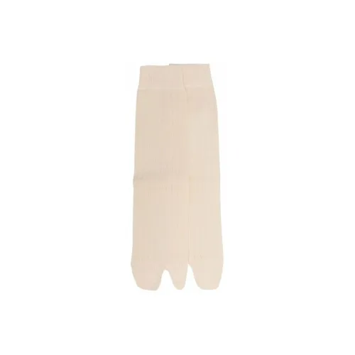 Maison Margiela 1 шт Бежевый Женские Носки MID до икры