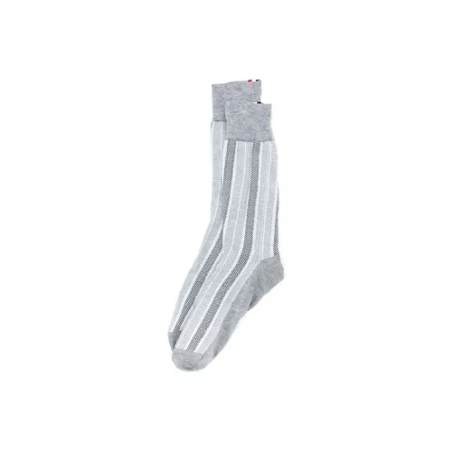 THOM BROWNE 1 шт Серый Женские Носки MID до икры