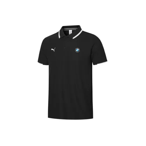 PUMA BMW Мужская черная поло