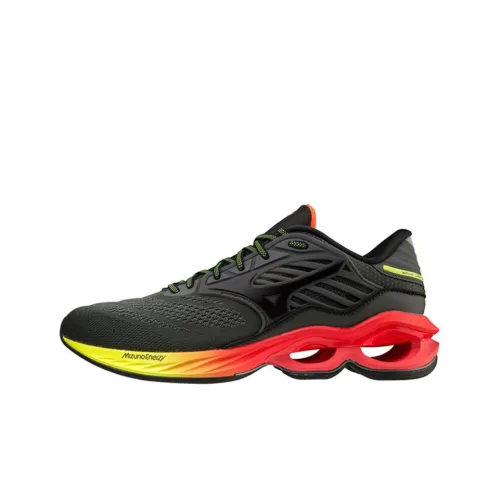 Mizuno Creation 23 Low Топ Беговые кроссовки Мужской Серый Черный Красный